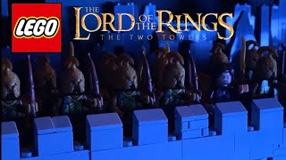 LEGO Battle of Helms Deep [upl. by Nairadal]