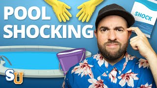 How To SHOCK a Swimming POOL [upl. by Eremihc]