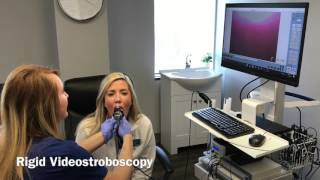 Rigid Videostroboscopy Procedure [upl. by Horan]