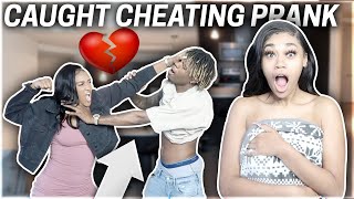 CAUGHT CHEATING ON GIRLFRIEND PRANK 💔 [upl. by Mclain]