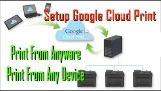 How to Set up your printer with Google Cloud Print Print from anywhere [upl. by Eener178]