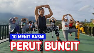 10 menit Mengecilkan perut buncit tanpa sit up [upl. by Emmie]