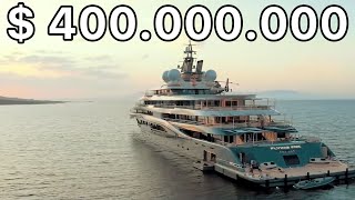 What You Dont Know About This 400 MILLION Yacht  136 Meter Flying Fox Yacht [upl. by Cadell365]