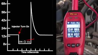 Power Probe IV  Injector Mode Testing Fuel Injectors [upl. by Ahsenroc]