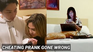 CHEATING PRANK GONE WRONG JaiGa [upl. by Hillyer]