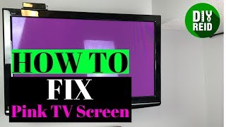 How to fix the pink screen issue on your TV [upl. by Cheney]