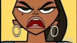 Total Drama Island Leshawna and Heathers cliff fight [upl. by Obe]