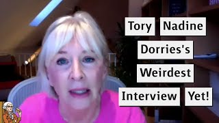 Nadine Dorriess Weirdest Interview Yet [upl. by Bander766]