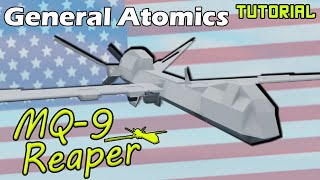 MQ9 Reaper UAV Drone  Plane Crazy  Tutorial [upl. by Heloise]