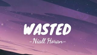 niall horan  wasted lyrics [upl. by Eanehs]