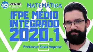 Resolução IFPE Integrado 20201  Circunferência inscrita em um triângulo [upl. by Ahsitam]