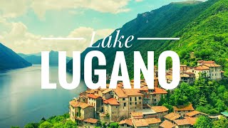 Lake Lugano Switzerland in 4K [upl. by Rucker]