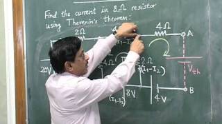 Thevenins Theorem  by Prof Dr C B Bangal [upl. by Nelle]