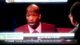 Chad Johnson Snaps on Espn First Take [upl. by Charters750]