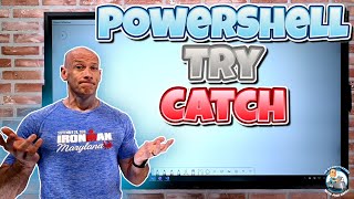 How to use PowerShell Try Catch and the WriteVerbose and WriteDebug [upl. by Yoral]