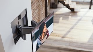 The most advanced motorized TV wall mounts [upl. by Naasar699]