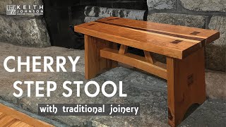 Build a step stool with rock solid joinery [upl. by Hillman]