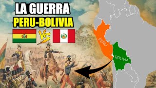 🇵🇪🇧🇴La GUERRA PeruBolivia en 8 Minutos  Batalla de Ingavi 1841 [upl. by Daj]