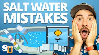 9 Common SALT WATER POOL MAINTENANCE Mistakes [upl. by Roosevelt]