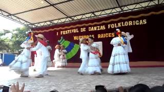 EL PALITO VERDE  DANZA FOLKLORICA honduras potrerillos cortes [upl. by Handy]