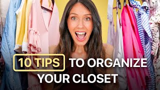 10 Clever Closet Organization Ideas That Will CHANGE YOUR LIFE [upl. by Hpejsoj]