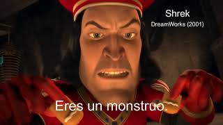 Ejercicio de Doblaje con Subtítulos  Shrek 2001 [upl. by Dej]