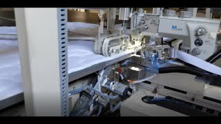 Richpeace Automatic Quilts Edge Binding Machine [upl. by Landmeier]