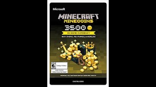 How to redeem Minecraft Minecoins Gift Card [upl. by Greerson]