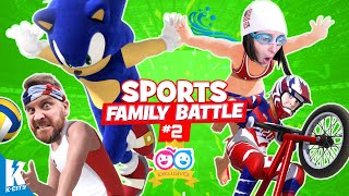 KCITY 2021 Sports Gaming Family Battle Part 2 Action Game Events [upl. by Lachman]