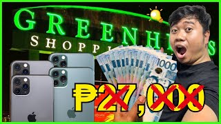 10000 PESOS IPHONE 11 PRO MAX SA GREENHILLS  CHALLENGE  Its Me JayEm [upl. by Ternan6]