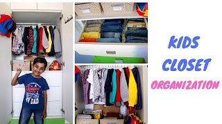 Kids Closet Organization  Tips To Organize Kids Wardrobe [upl. by Aluk]