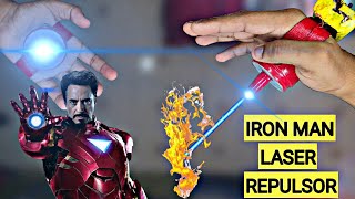 DIY Iron Man Laser Repulsor burn stuffs  viplash [upl. by Bega]