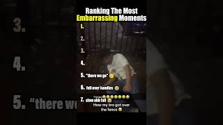 Ranking The Most Embarrassing Moments [upl. by Dranyar]