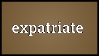 The Expatriate  Official Trailer [upl. by Haleemak]