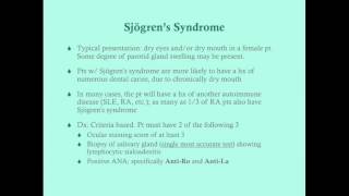 Sjögren’s Syndrome  Lifestyle Options  Johns Hopkins [upl. by Nednarb]