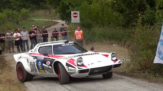 Lancia Stratos HF Rally Tribute  PURE Engine Sound [upl. by Volny457]