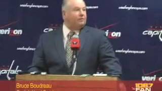 Bruce Boudreau PostGame Press Conference 122609 [upl. by Nerdna]