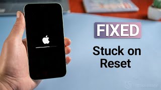 How to Fix iPhone Stuck on Factory Reset Screen 3 Ways [upl. by Eityak764]