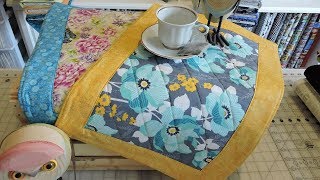 15 Minute Placemat Tutorial  Miter Corners [upl. by Bradway575]