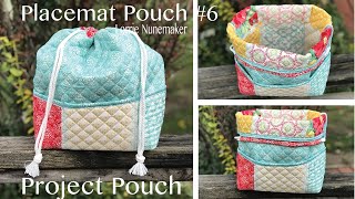 Placemat Pouch Version 6  The Project Bag [upl. by Natsuj]