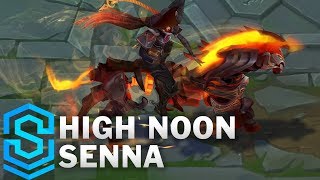 High Noon Senna Skin Spotlight  League of Legends [upl. by Nomihs]