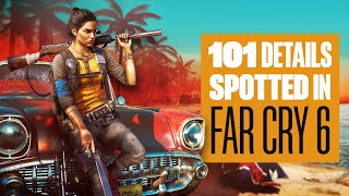 101 Details We Spotted In 22 Minutes of New Far Cry 6 Gameplay  EASTER EGGS SUPREMOS AND MUCH MORE [upl. by Einegue]