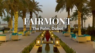 Fairmont The Palm Dubai Luxury Hotel Tour  Beachfront  Palm Jumeirah [upl. by Harwill760]