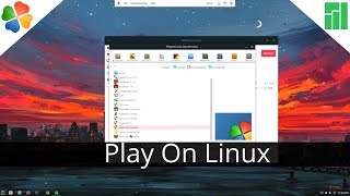 Using Play On Linux For Windows Games On Linux [upl. by Esinrahs645]