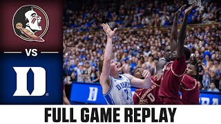 Florida State vs Duke Full Game Replay  202425 ACC Mens Basketball [upl. by Iror]