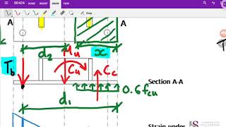 Steel Design  Base Plates  Fixed base plate design calculations  SD424 [upl. by Alves]