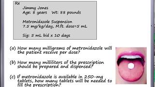 Calculations  Calculation of Doses Patient [upl. by Clougher]