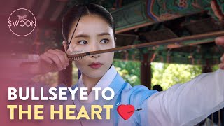 Cha Eunwoo tries to impress the girl but fails miserably 🙈  Rookie Historian Ep 5 ENG SUB [upl. by Alicsirp686]