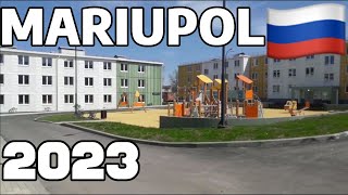 MARIUPOL IS BECOMING BEAUTIFUL RUSSIAN CITY [upl. by Yordan]