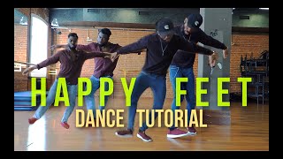 HAPPY FEET LEGWORK DANCE TUTORIAL  HOW TO DO THE LATEST NIGERIAN LEGWORK by RÉvsVEVO [upl. by Horter275]